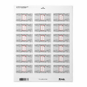 1,25 "x 2,75" Hershey's Lady Bug op paardenbloem r Etiket (Full Sheet)