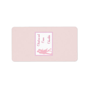 1.25 "x 2.75" Hershey's Miniatuur Liefhebbers in P Etiket