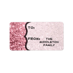 1,25 x 2,75-inch XMAS-inch Kerstmis op cadeau-Labe Etiket