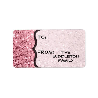 1,25 x 2,75-inch XMAS-inch Kerstmis op cadeau-Labe Etiket