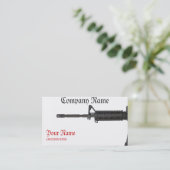 1/2 1/2 Ar-15 Visitekaartje (Staand voorkant)