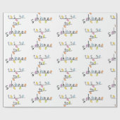 1, 2, 3... Shine Baby Cadeaupapier (Vlak)