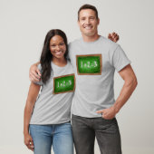 1+2=3 Wiskunde leerlingendocent T-shirt (Unisex)