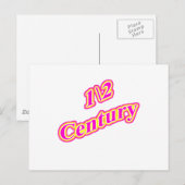 1\2 Century Magenta Briefkaart (Voorkant / Achterkant)