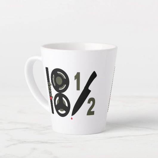 1/2 Latte Mok (Linkerhoek)