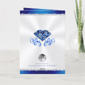 1, 2 of 3 FOTO, 65e Bruiloft Jubileum Kaart (Achterkant)