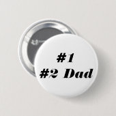 #1 #2 Pap Button (Voorkant /achterkant)