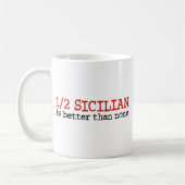 1/2 Sicilië Koffiemok (Links)