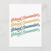 1/2- Terug naar schoolconsulent van de  school Briefkaart (Voorkant)