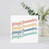 1/2- Terug naar schoolconsulent van de  school Kaart (Staand voorkant)