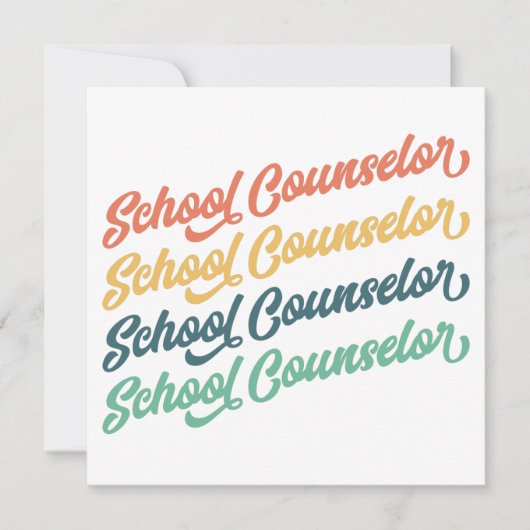 1/2- Terug naar schoolconsulent van de  school Kaart (Voorkant)
