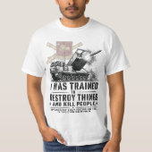 1-33 Veldartillerie MLRS T-shirt (Voorkant)