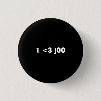 1 <3 j00 ronde button 3,2 cm