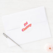 1\4 Century Magenta Ronde Sticker (Envelop)