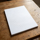 1/4 in Large Graph Paper Note Pad (Grid / Squares) Notitieblok