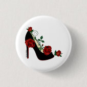 1/4 Inch Button - Stiletto Rose (Voorkant)