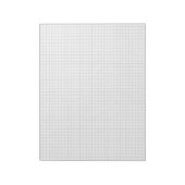1/4 inch groot ruitjespapier notitieblok (Raster / (Linkerzijde)