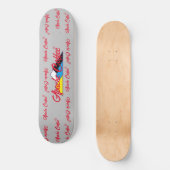 1/4"Skateboarddek Persoonlijk Skateboard (Voorkant)