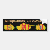 1/4e VSR-kragen en tank Bumpersticker (Voorkant)