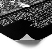 1_509th Airborne (bct) Veteraan (voorontwerp) Poster (Hoek)