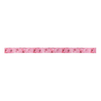 1,5" breed satijnen lint, POPPIES ROZE Lint