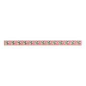 1.5"Grosgrain Lint Bohemian Cactus Succulents D (Voorkant)