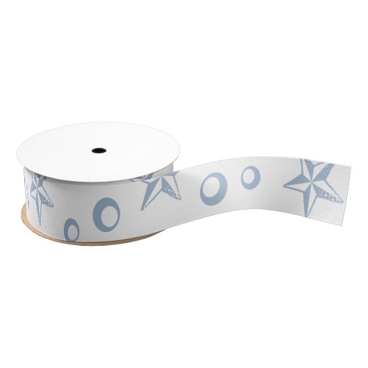 1,5" Grosgrain lint Seahorse Ocean Beach Water (Spoel)
