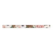 1,5-inch aardkorrelribbon Geometric Garden Roos Ba Grosgrain Lint (Voorkant)