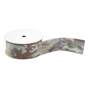 1,5-inch Grosgrain Ribbon Army OCP Camo Uniform Ca Grosgrain Lint