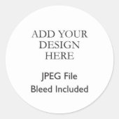 1.5 inches Round Sticker Sheet Printing (Voorkant)