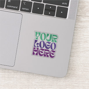 1,5" logo Clear-out sticker