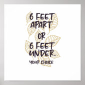 1,5 m of meer poster (Voorkant)