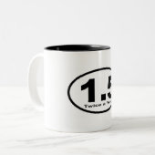 1,5 miljoen tweemaal per jaar! Mok (Voorkant links)