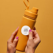 1,5" Productlabelontwerp Aangepaste Stickers Afdru