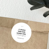 1,5" Productlabelontwerp Aangepaste Stickers Afdru