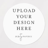 1,5" ronde waterdichte vinyl Sticker (Design 2)