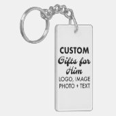 1.5 "x 2.75" Acryl Sleutelhanger Custom Gifts voor (Voorkant Links)