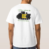 1/69e Armor Black Panthers M113 Guidon Shirt (Achterkant)