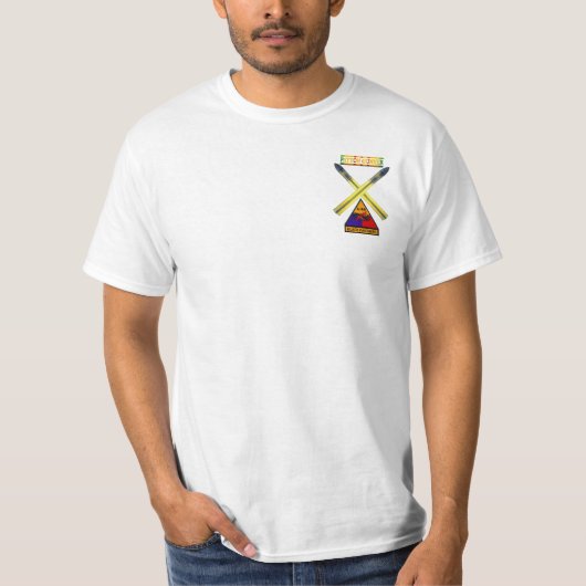 1/69e Armor M48A3 Patton Gunner Shirt (Voorkant)