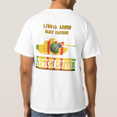 1/69e Armor M48A3-Shirt voor tapijtstuurprogramma T-shirt (Achterkant)