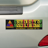1/69e kamer - U van Zuid-Vietnam Alumnus Sticker (Op auto)