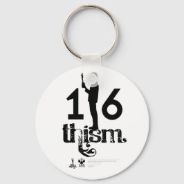 1/6thism_logo_01 sleutelhanger