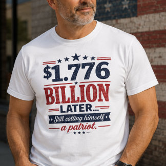 1,776 miljard Later Patriot T-shirt
