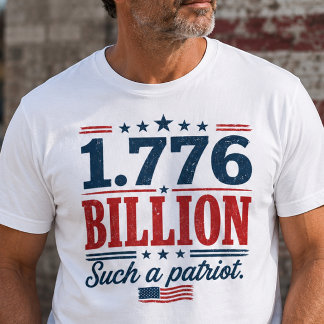 1,776 miljard patriot protest T-shirt