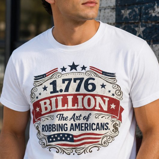 1,776 miljard protest T-shirt