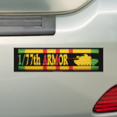 1/77e Armor M48A3 VSR Bumpersticker (Op auto)