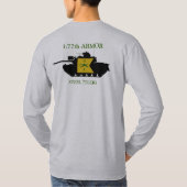 1/77e Armor Steel Tigers M48A3 Guidon Shirt (Achterkant)