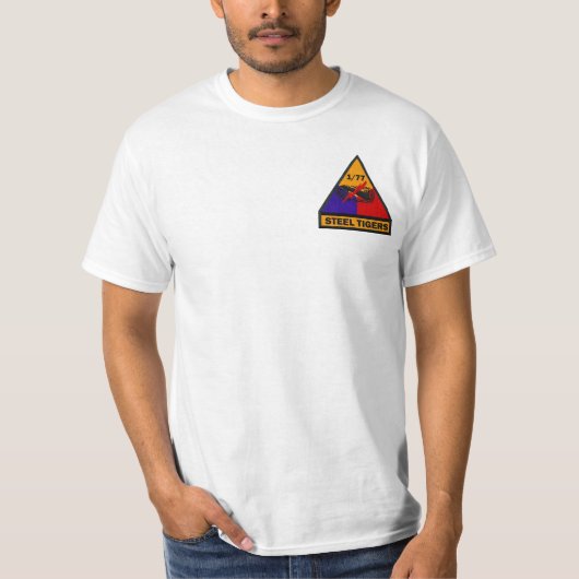 1/77e Armor Steel Tigers M48A3 Shirt (Voorkant)