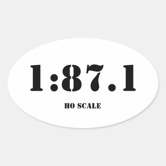 1.87,1 Sticker (Voorkant)
