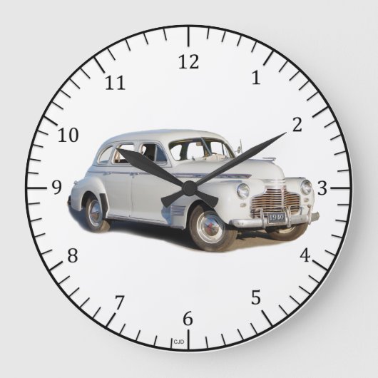 1.940 witte 2.500 luxe klok (Voorkant)